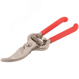 Секатор ''Стандарт'', режущие кромки внахлест, цельнокованый, ПВХ покрытие ручек 200 мм - фото 2