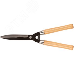 Изображение товара Кусторез, волнистые лезвия с черненым покрытием, деревянные ручки 500 мм (шт)