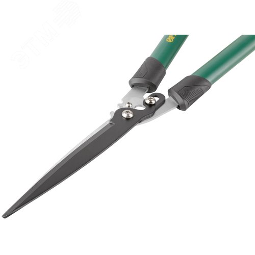 Кусторез, тефлоновое покрытие, шестеренч. передача, стальные ручки с прорезинен. рукоятками 675 мм - фото 4