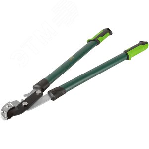 Сучкорез, тефлон. покрытие, наковальня, шестеренч. передача, стальные ручки с прорезинен. рукоятками - фото 2