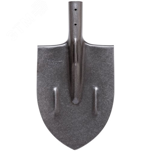 Изображение товара Лопата штыковая ,без черенка, ''рельсовая сталь'' 210х385 мм (шт)