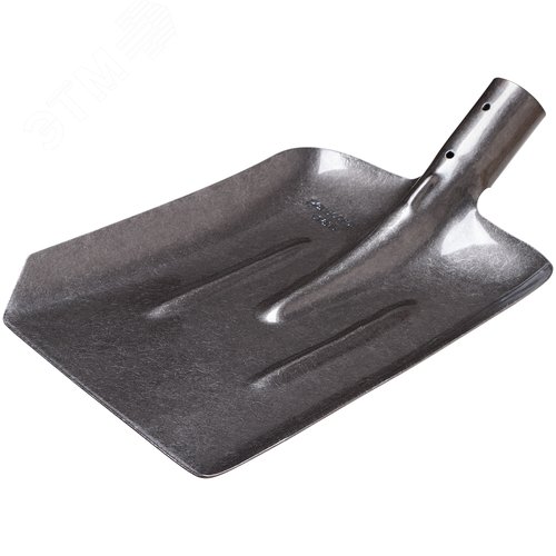 Лопата совковая без черенка, ''рельсовая сталь'' 235х350 мм - фото 2