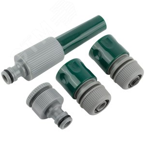 Набор поливочный 4шт. 1/2 (насадка для полива,соед - фото 2