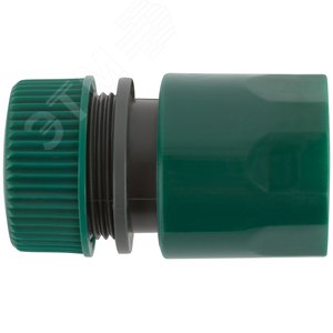 Соединитель пластиковый 1/2 автостоп - фото 2