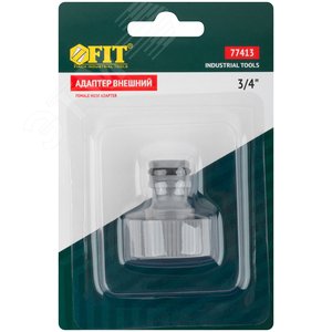 Адаптер внешний пластиковый 3/4 - фото 3