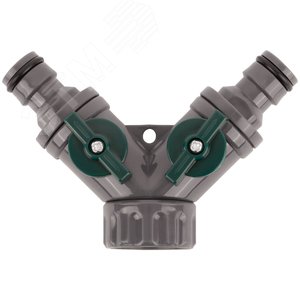 Распределитель 2-х канальный пластиковый - фото 2