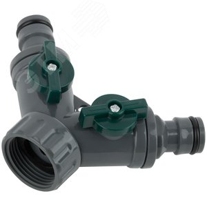 Распределитель 2-х канальный пластиковый - фото 4