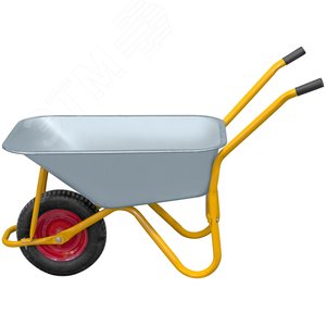 Тачка строительная, 75 л, грузоподъемность 170 кг - фото 2