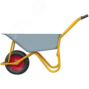 Тачка строительная, 75 л, грузоподъемность 170 кг - фото 3