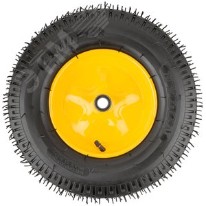 Колесо запасное, 8 слойная шина, 390х90x220 мм для тачки 77557 ( 4,80''/4,00''-8'' ) ( посадка ширин - фото 2