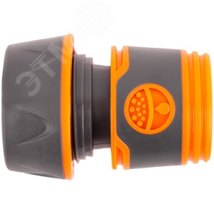 Соединитель двухкомпонентный с автостопом 3/4'' - фото 2