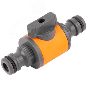 Переходник двухкомпонентный с запорным клапаном - фото 1