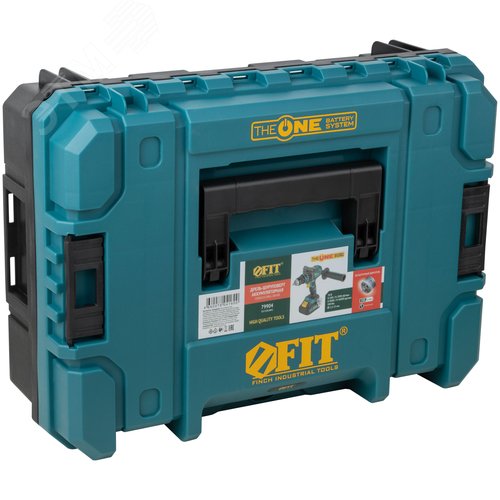 Дрель Шуруповерт Акк. Бесщеточная, 20,0 В, 0-500/2000 об/мин, 100 Нм, Li-Ion 4,0 Ач, 2 ч. рез. накл. кейс - фото 3