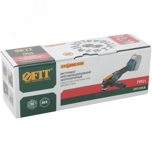 МФИ акк, Бесщеточный, 20В, 10500-20000 ход/мин, 3?, рез. накл., коробка - фото 3