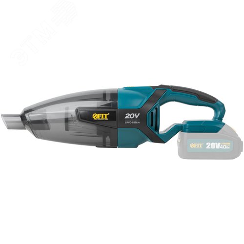 Пылесос акк, Бесщеточная, 20 В, 8 кПа, 600 млл, коробка - фото 2