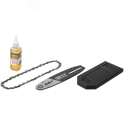 "Пила цепная, Бесщеточная 20В, 7 м/сек, 203 (8""), 175 мм, 33, 100 мл, рез. накл., коробка" - фото 4