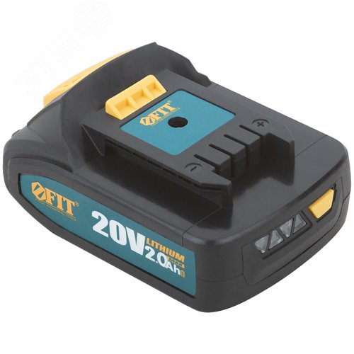 Батарея аккумуляторная 20 В, Li-Ion, 2,0 Ач, 0,4 кг, индикатор заряда, коробка - фото 4