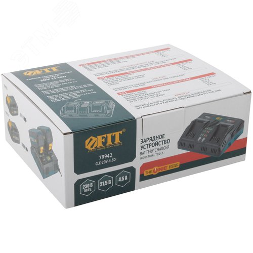 Зарядное устройство 230 В/50 Гц, 21,5 В, 4,5 А, коробка - фото 3