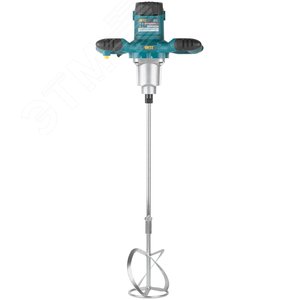 Миксер 1200 Вт, 0-580 / 0-800 об/мин, 50 Нм, 100 л, двухскоростной, металл.корпус, коробка - фото 2