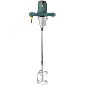 Миксер 1400 Вт, 0-580 / 0-900 об/мин, 72 Нм, 120 л, двухскоростной, металл.корпус, рез.накл., коробка - фото 2