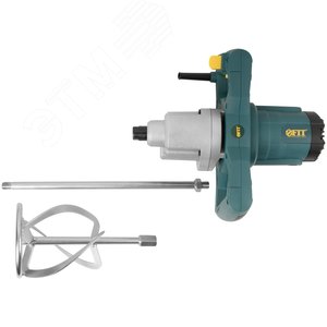 Миксер 1400 Вт, 0-580 / 0-900 об/мин, 72 Нм, 120 л, двухскоростной, металл.корпус, рез.накл., коробка - фото 4