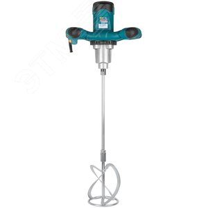 Миксер 1400 Вт, 0-580 / 0-780 об/мин, 90 Нм, 145 л, двухскоростной, металл.корпус, БС щеток, рез.накл., коробка - фото 2