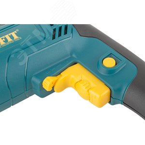 Дрель ударная 750 Вт, 0-3000 об/мин, ключевой патрон 13мм, мет. корп., рез. накл., коробка - фото 9