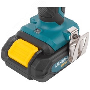 Дрель-Шуруповерт акк. 14.4 В, 0-450/1550 об/мин, 23.0 Нм, 2 (Li-Ion) 1.3 Ач, 1.5 ч., рез. накл., кейс - фото 9