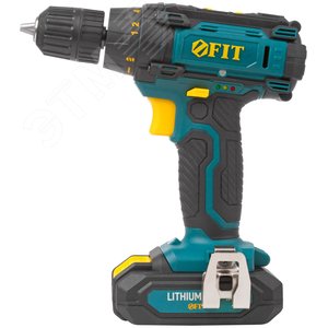 Дрель-Шуруповерт акк. 18.0 В, 0-450/1550 об/мин, 29.0 Нм, 2 (Li-Ion) 1.3 Ач, 1.5 ч., рез. накл., кейс - фото 2