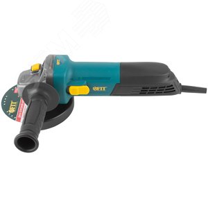 Шлифмашина угловая  900 Вт, 0-10500 об/мин, КлК 125 мм, 2 кг, армир. ротор, мал., рез. накл., коробка - фото 4