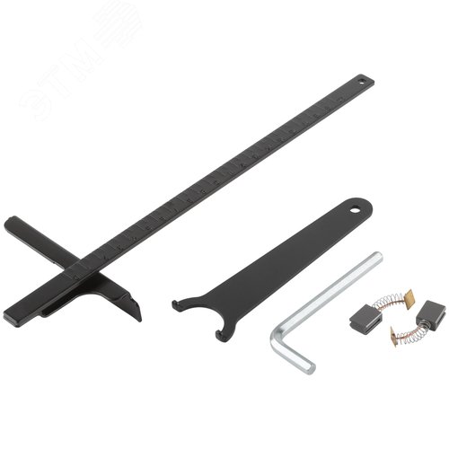 Пила дисковая 1000 Вт, 4800 об/мин, 165/20 мм, 2,1 кг, железная опора, коробка - фото 4