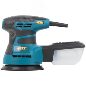 Шлифмашина эксцентриковая 350 Вт, 3000-13000 об/мин, 125 мм, липучка, пластик. контейнер, 1,5 кг, коробка - фото 4