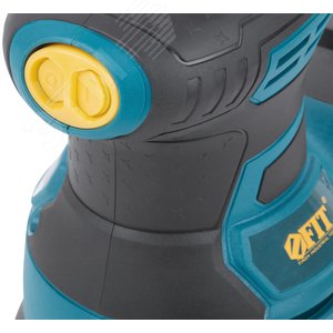 Шлифмашина эксцентриковая 350 Вт, 3000-13000 об/мин, 125 мм, липучка, пластик. контейнер, 1,5 кг, коробка - фото 8