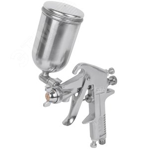 Краскопульт пневматический, алюминиевый верхний бачок 300 мл, 1.5 мм - фото 2