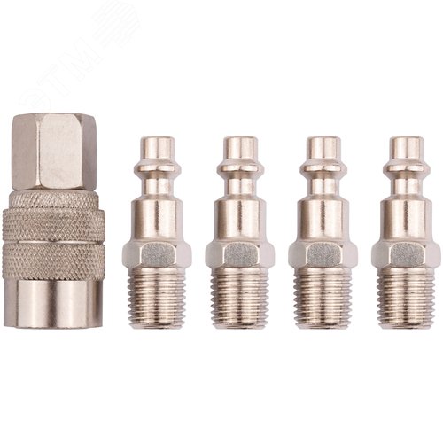 Набор адаптеров 4 адаптера на пистолет, 1 адаптер на шланг - фото 1