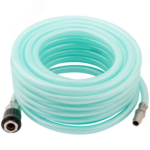 Изображение товара Шланг-удлинитель, армированный ПВХ с коннектором универсального типа 10 м (шт)