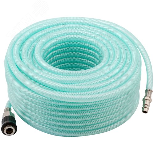 Шланг-удлинитель, армированный ПВХ с коннектором универсального типа 30 м - фото 1