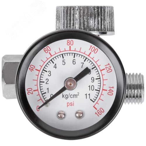 Регулятор подачи воздуха с манометром - фото 4