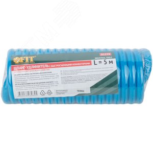 Шланг-удлинитель полиуретановый износостойкий с быстросъемными коннекторами, диаметр 8х12 мм,  5 м - фото 3