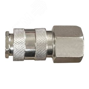 Изображение товара Адаптер быстросъемный с запорным клапаном с внутренней резьбой 1/2'' (шт)