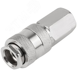 Адаптер быстросъемный с запорным клапаном с внутренней резьбой 1/4'' - фото 2