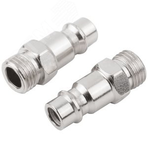 Адаптеры универсальные с внешней резьбой 1/4'', 2 шт. - фото 2