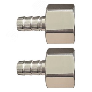 Изображение товара Адаптеры-соединители елочка 10 мм - внутренняя резьба 1/2, 2 шт. (упак)