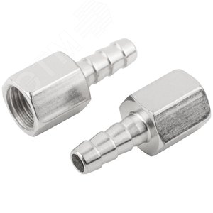 Адаптеры-соединители ''елочка''  8 мм - внутренняя резьба 1/4'', 2 шт. - фото 2