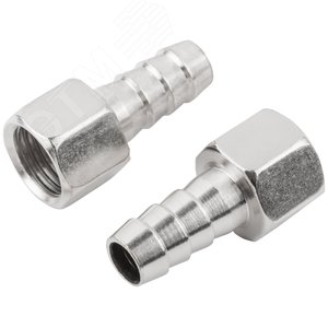 Адаптеры-соединители ''елочка'' 10 мм - внутренняя резьба 1/4'', 2 шт. - фото 2