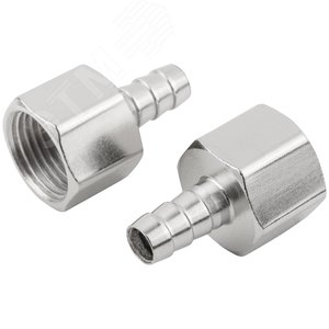 Адаптеры-соединители елочка 10 мм - внутренняя     резьба 1/2, 2 шт. - фото 2