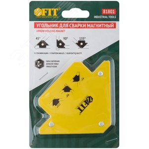 Угольник для сварки магнитный, тип ''стрелка'', усилие до 11 кг - фото 3