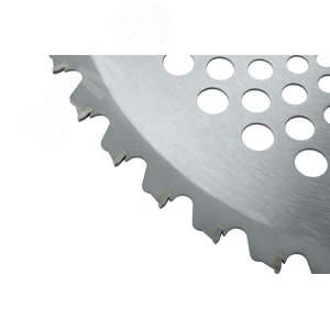 Диск для триммера, карбидные режущие зубья 255х25.4х40Т - фото 5