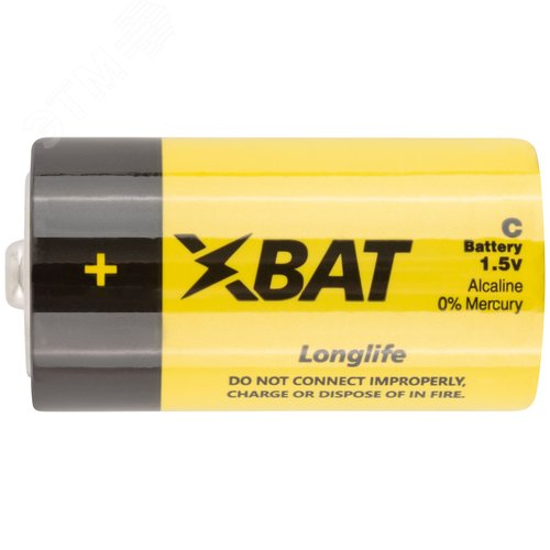 Элемент питания щелочной, 1.5 V, тип C, 2 шт - фото 3