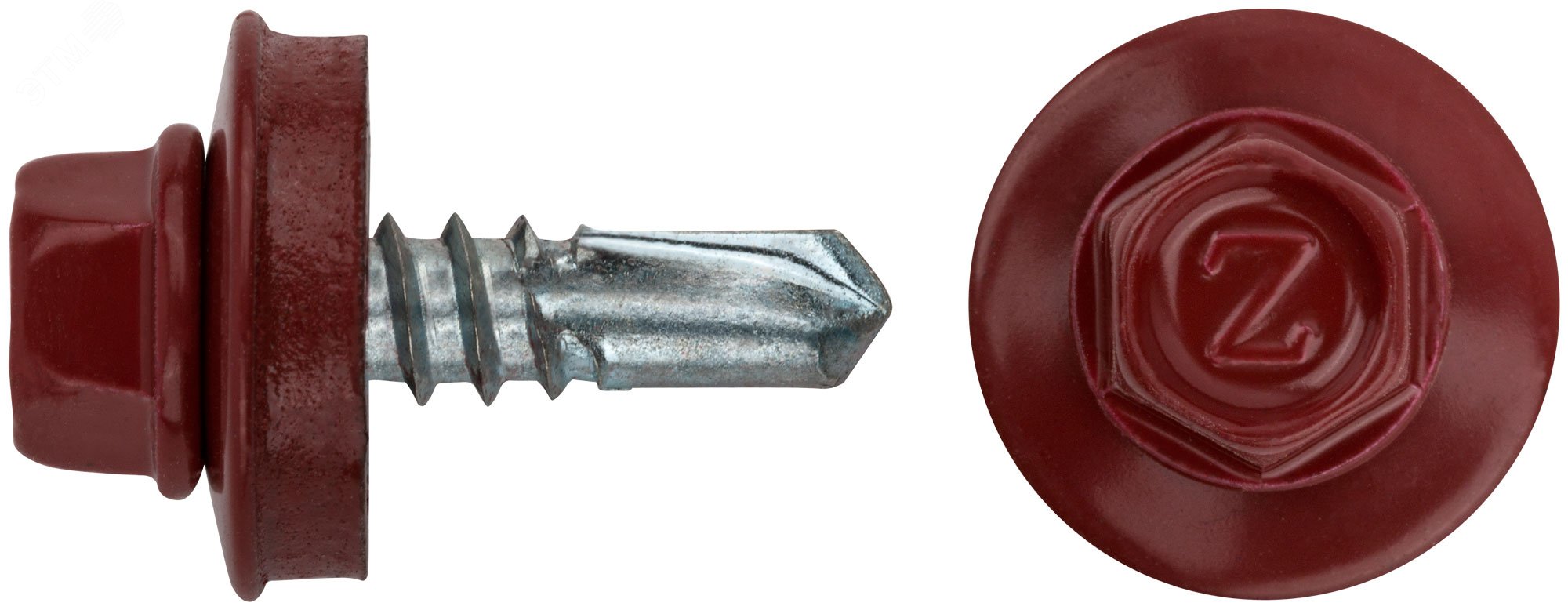 Изображение товара Шуруп кровельный 5,5х19 сверлоконечный (100шт) (упак)